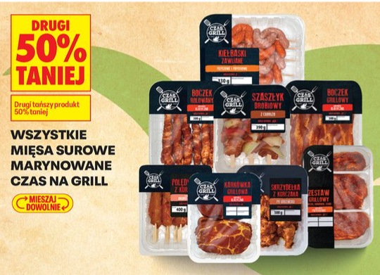 wszystkie mięsa surowe marynowane