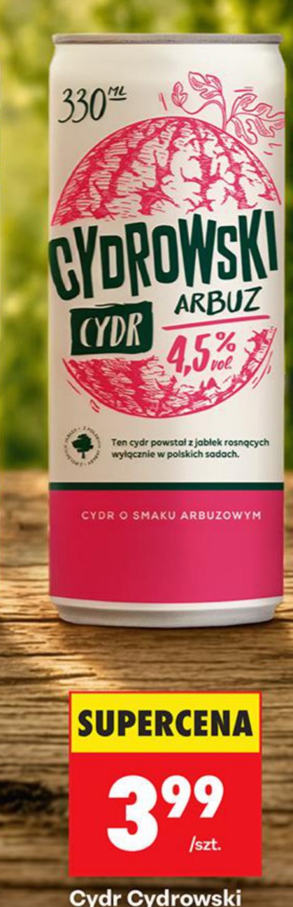 Cydr arbuz