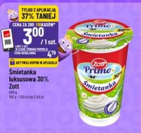 Śmietanka luksusowa 30%