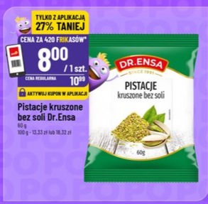 Pistacje kruszone bez soli