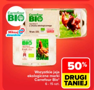 Wszystkie jaja ekologiczne