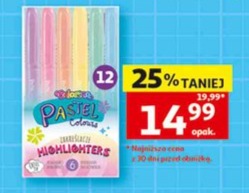 zakreślacze pastelowe