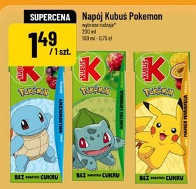 Napój Kubuś Pokemon