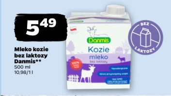 Mleko kozie bez laktozy