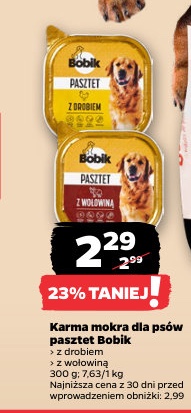 Karma mokra dla psów pasztet