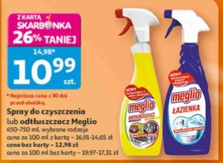 Spray do czyszczenia lub odtłuszczacz