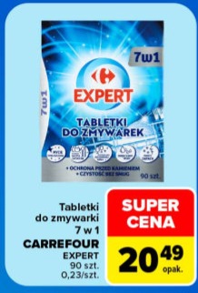 Tabletki do zmywarki 7w1