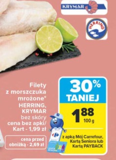 filety z morszczuka mrożone bez skóry