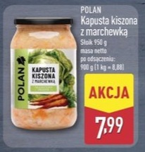 Kapusta kiszona z marchewką