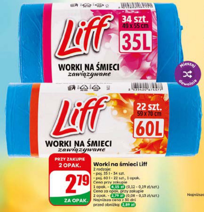 worki na śmieci