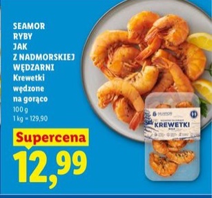 krewetki wędzone na gorąco