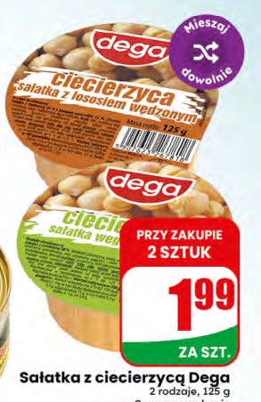sałatka z ciecierzycą