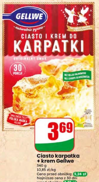 ciasto karpatka + krem