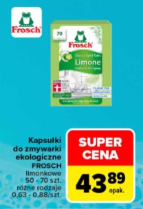 Kapsułki do zmywarki ekologiczne