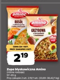 Zupa błyskawiczna Amino