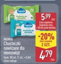 Chusteczki nawilżane dla niemowląt