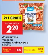 Włoszczyzna mrożona