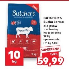 Sucha karma dla psów z wołowiną lub jagnięciną