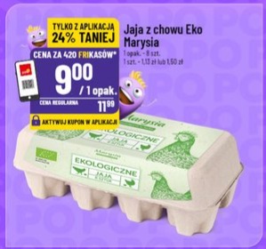 Jaja z chowu Eko