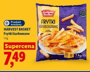 Frytki karbowane