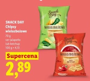 Chipsy wielozbożowe