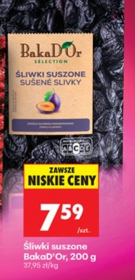 Śliwki suszone