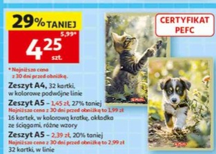 Zeszyt do nut A5