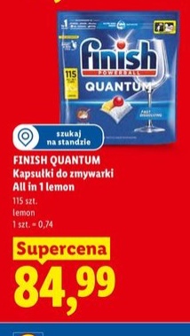 kapsułki do zmywarki all in 1 lemon