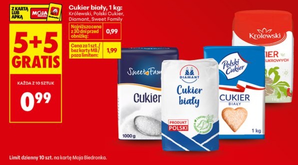 cukier biały