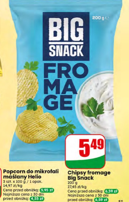 chipsy fromage
