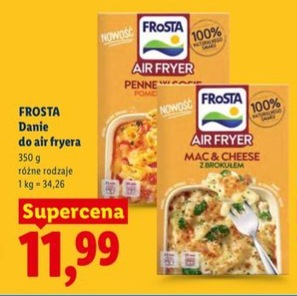 danie do air fryera