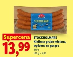 Kiełbasa grubo mielona wędzona na gorąco