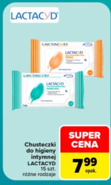Chusteczki do higieny intymnej