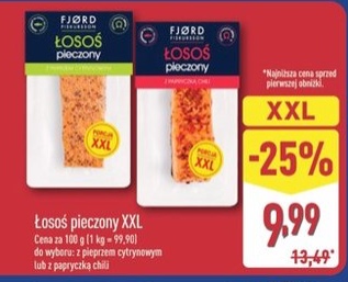 Łosoś pieczony xxl