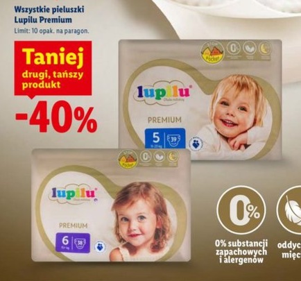 wszystkie pieluszki premium