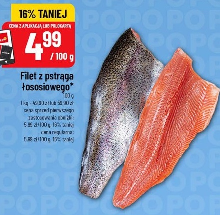 Pstrąg łososiowy filet