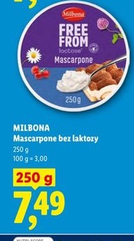 mascarpone bez laktozy