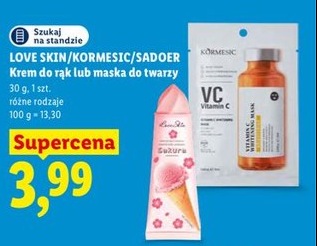 Krem do rąk lub maska do twarzy