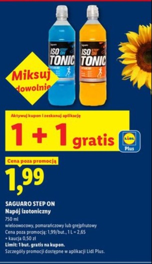 napój izotoniczny