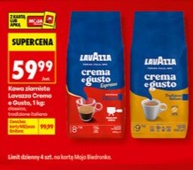 Kawa ziarnista crema e gusto