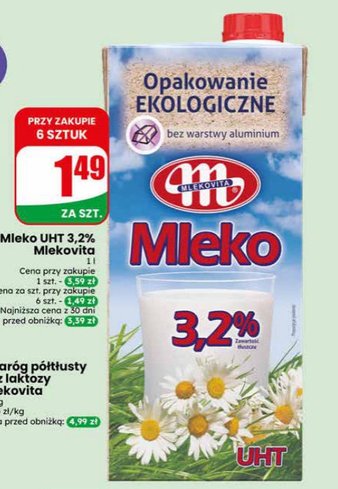 mleko UHT 2%