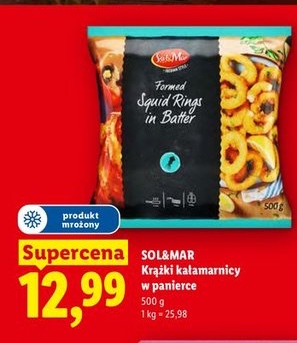 krążki kalmarnicy w panierce