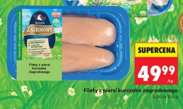 Filety z piersi kurczaka zagrodowego
