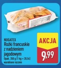 Rożki francuskie z nadzieniem jagodowym