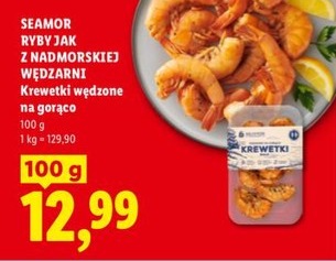 Krewetki wędzone na gorąco