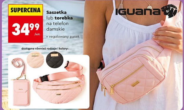 Saszetka lub torebka na telefon damska
