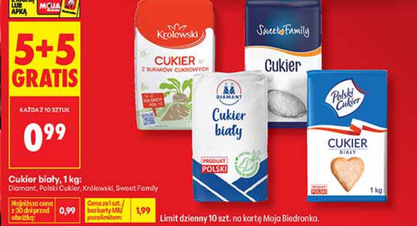 cukier biały