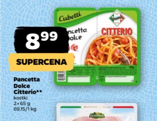 Pancetta Dolce kostki
