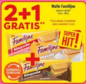 Wafle Familijne