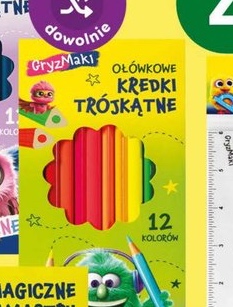 Kredki ołówkowe trójkątne